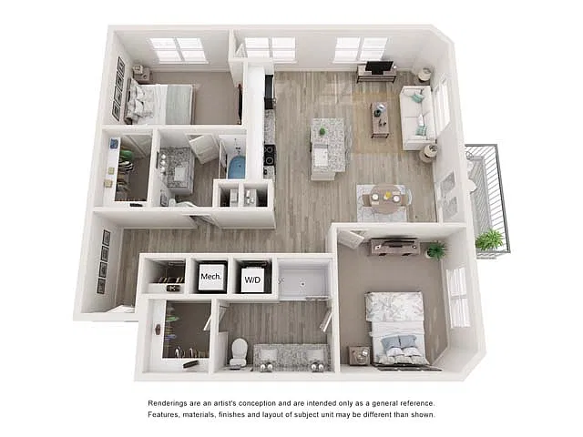Floor plan B4
