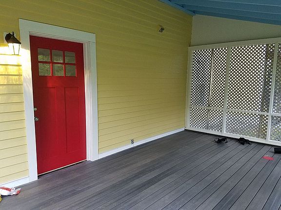 A. front screen porch