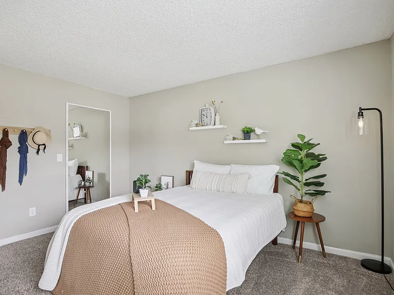 Large bedroom.