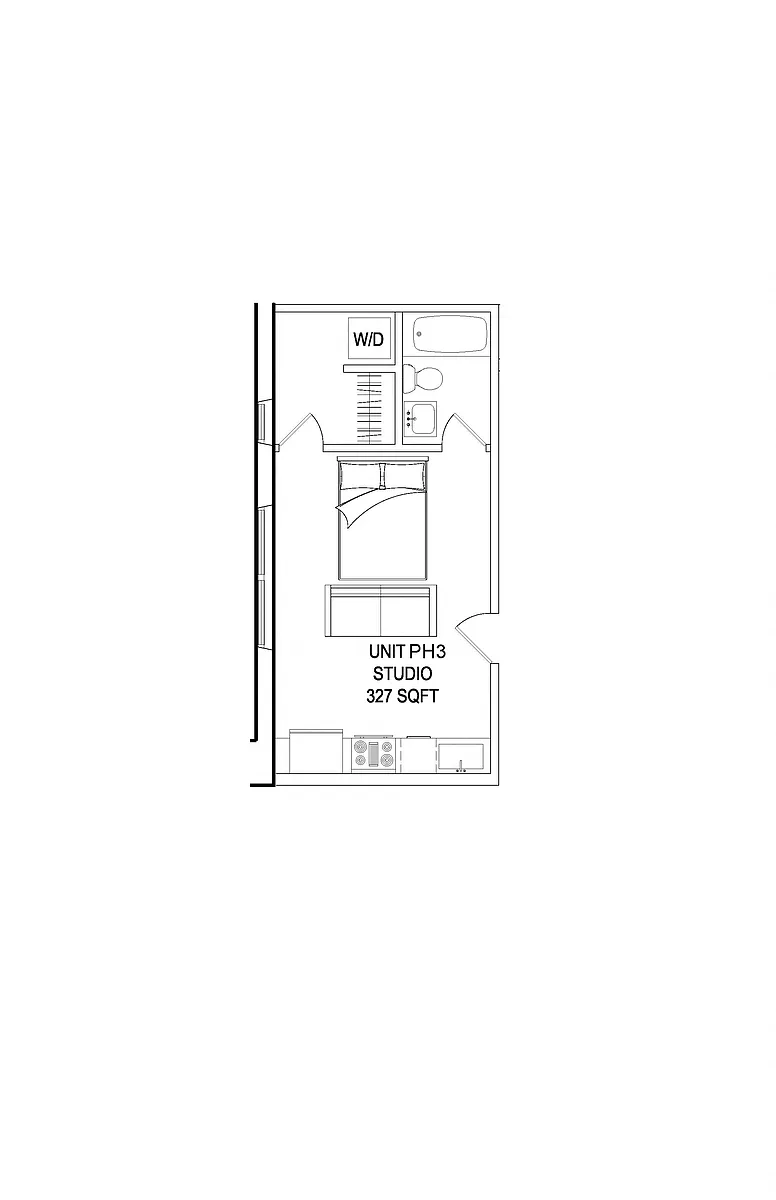 Floor plan Studio