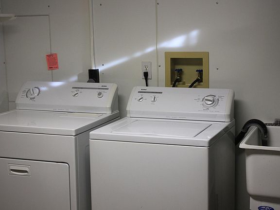 Laundry area.