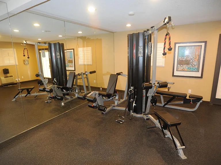 Well equipped Fitness Center