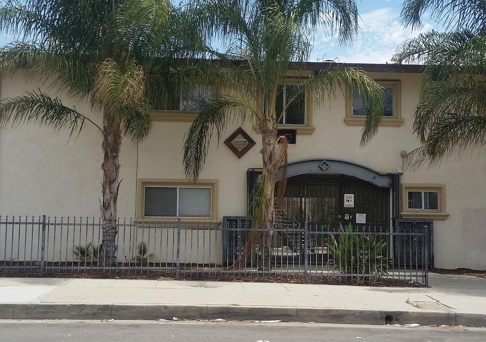 Front with gated entry