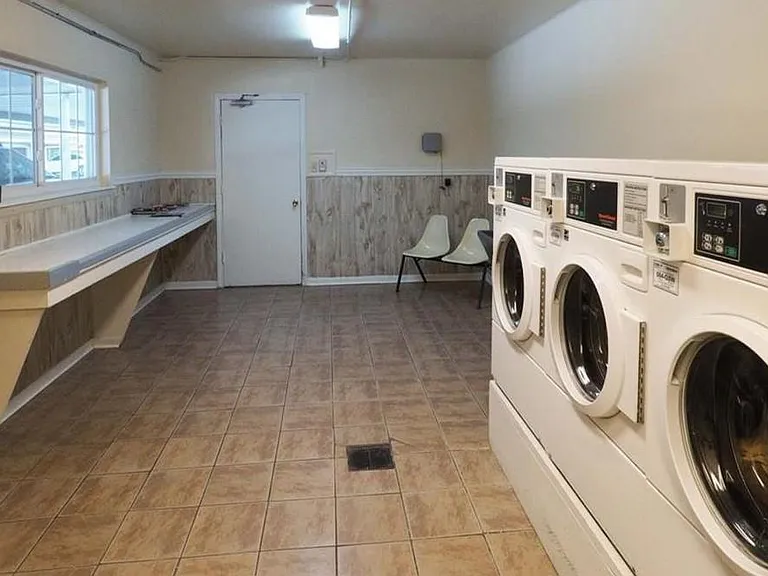 Laundry room on the same floor