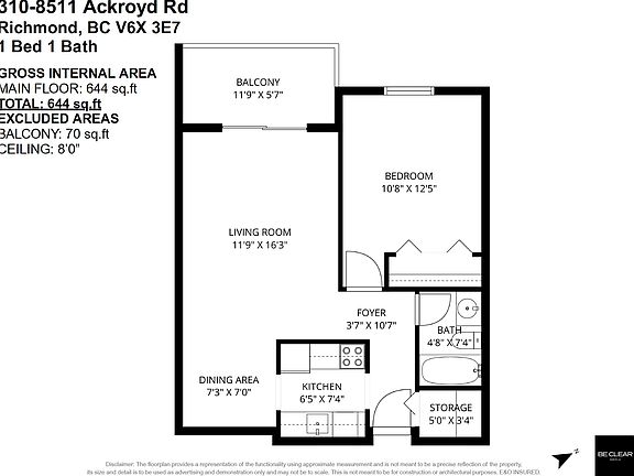 2nd image of 8511 Ackroyd Rd #310