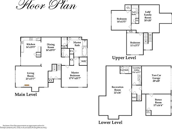 Floorplan of 20 Ardsley Ct