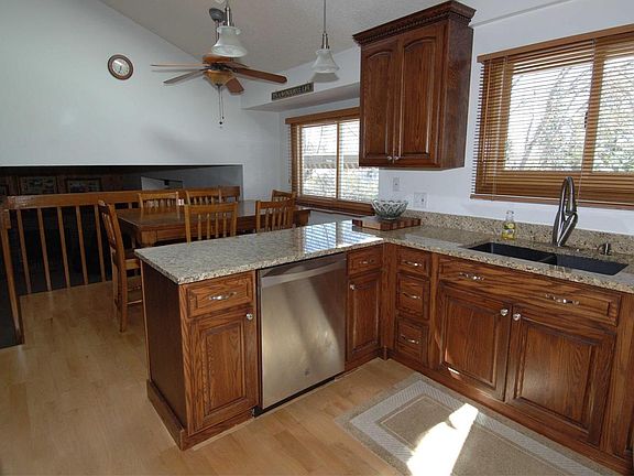 Eat in Area and stairs to the Family Room all within sight from your updated Kit