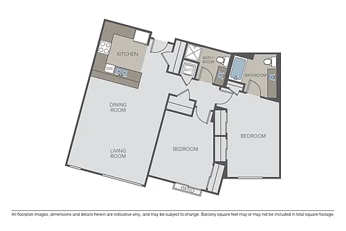 Floor plan Dramatic