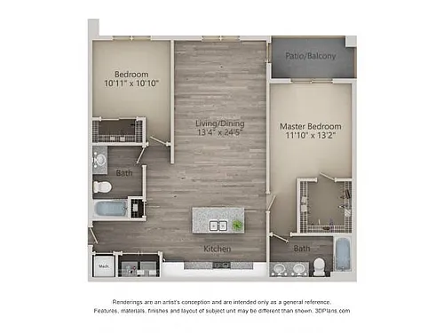 Floor plan Salento