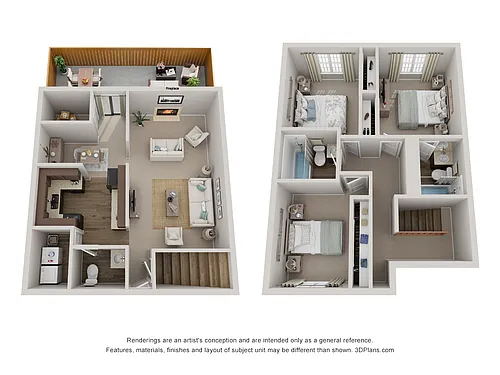 Floor plan Townhome