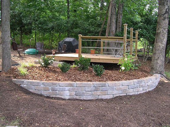 Deck and Natural Area