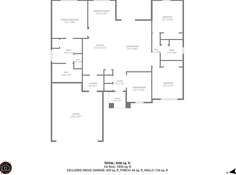 3 bed, 2.0 bath, 1983 sqft, $1,929 — Photo 3