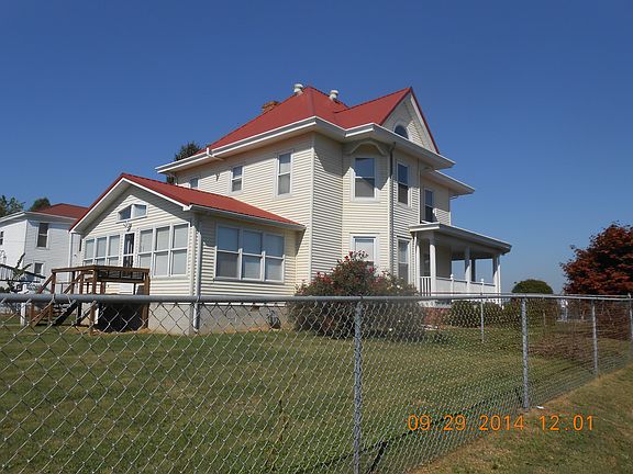 Side view from Center St.