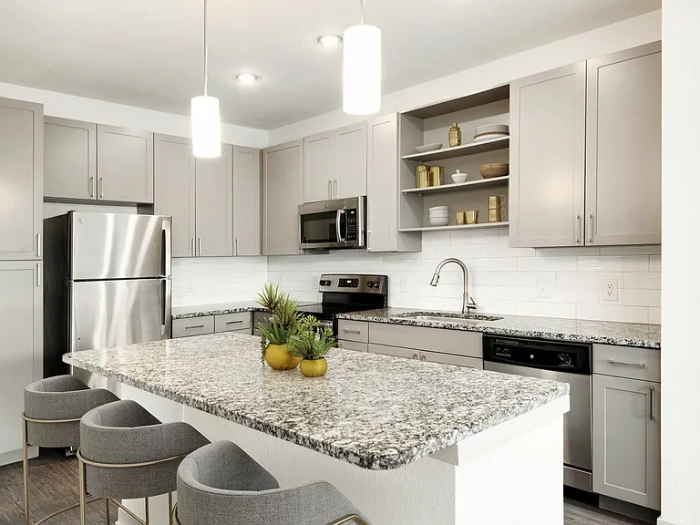Kitchen Islands in Select Homes