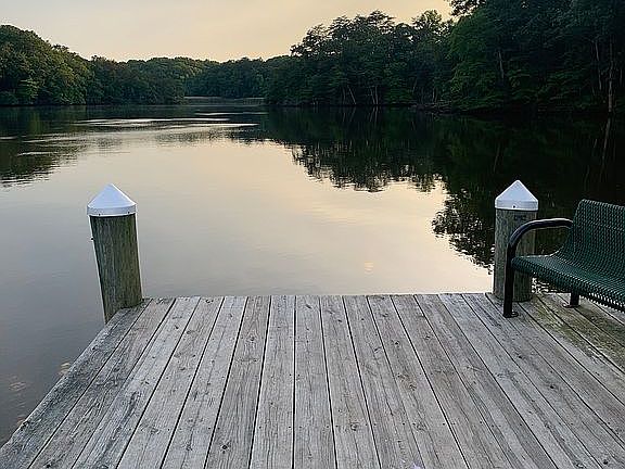 View from community dock
