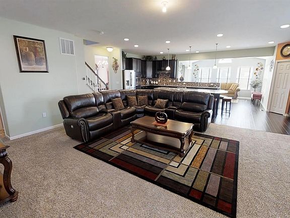 Open Concept Floor plan.