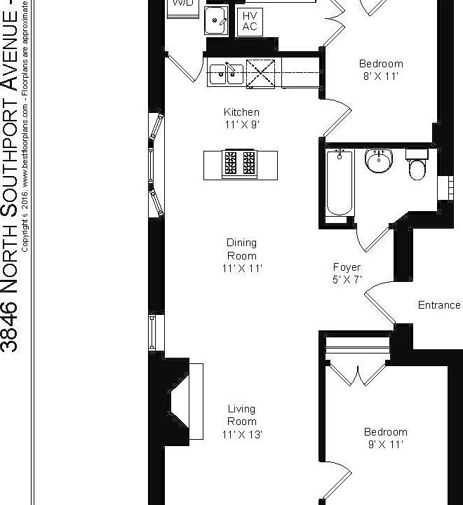 1st image of 3846 N Southport Ave #1S