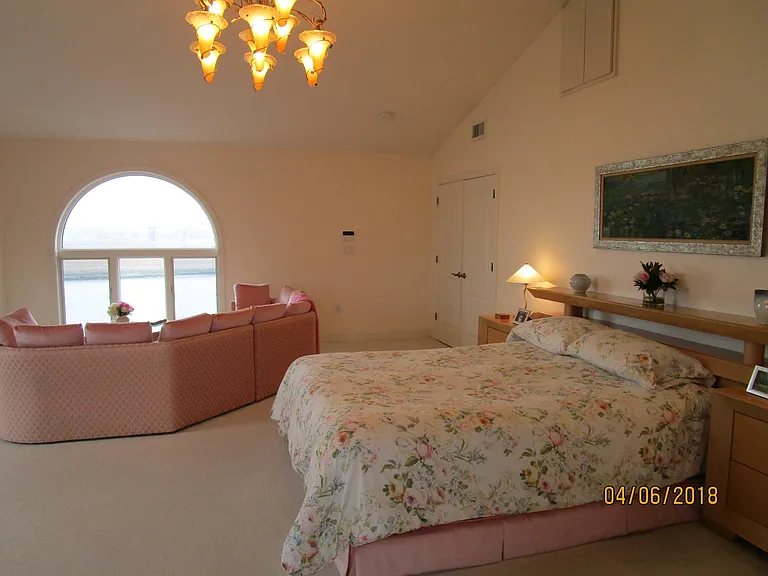 master bedroom looking west