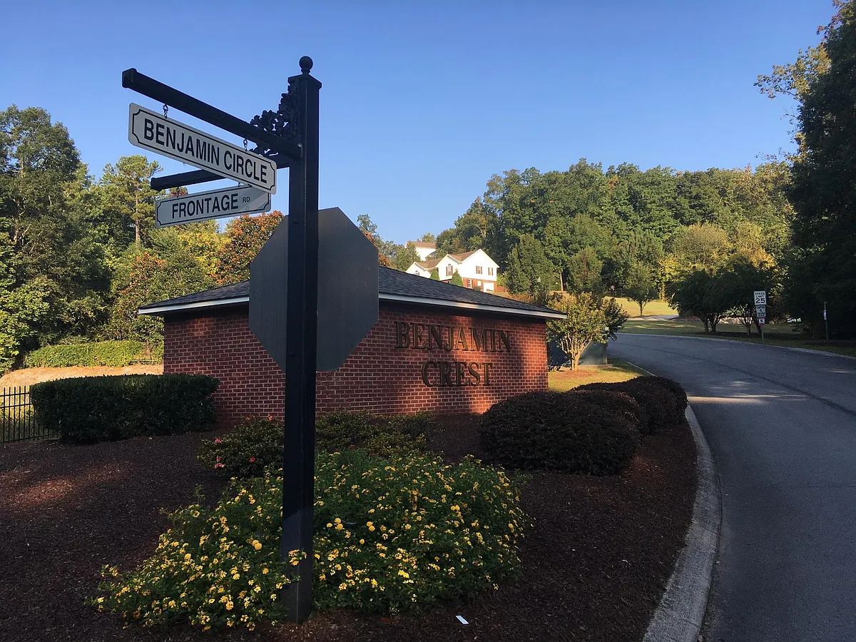 Entrance to Subdivision - 1036 Crossing Way NW