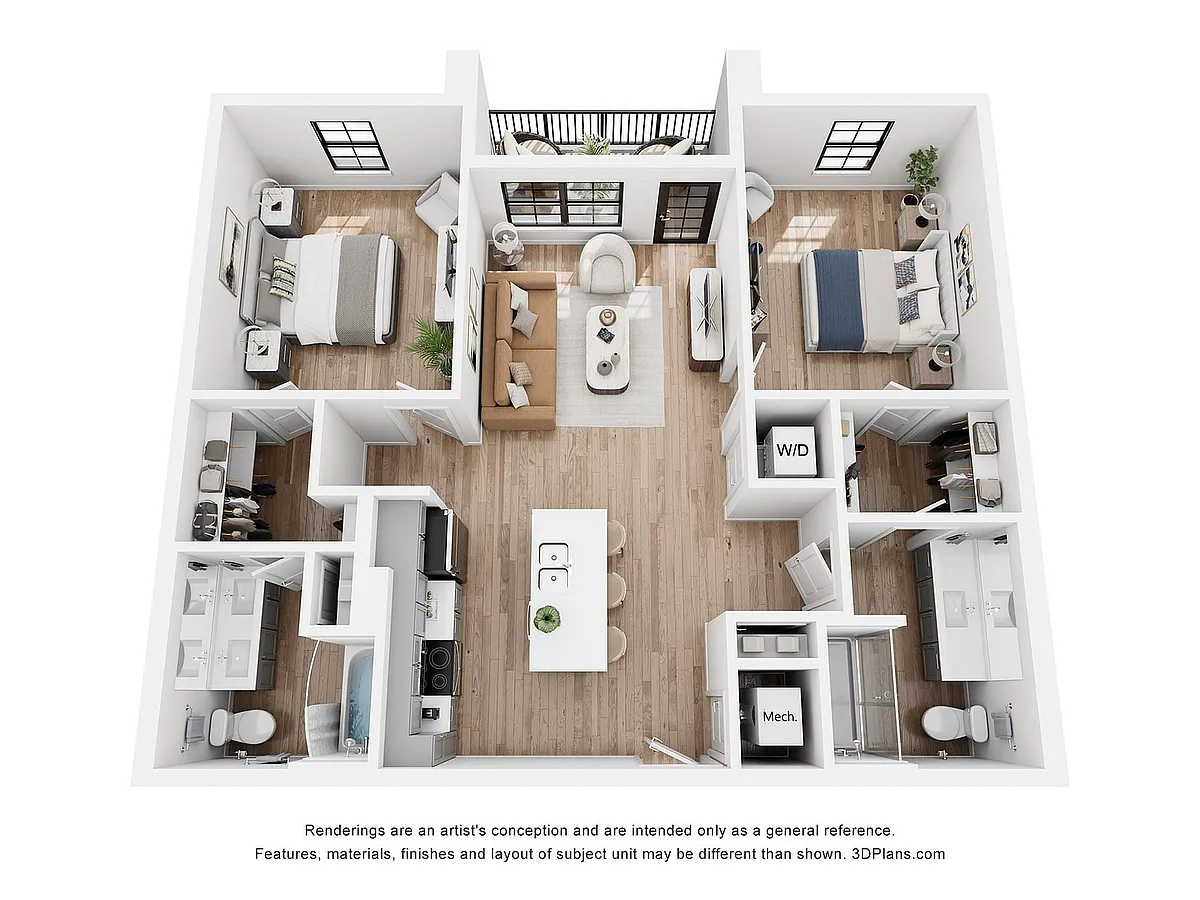Floor plan B5 HC