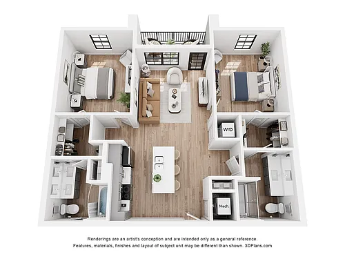 Floor plan B5 HC
