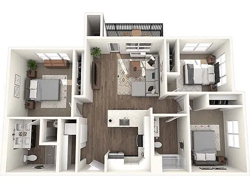 Floor plan Paulina Garden