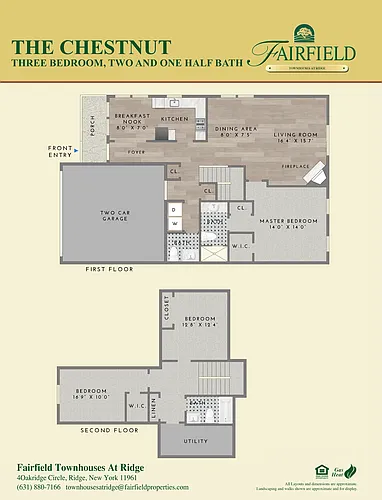 Floor plan The Chestnut