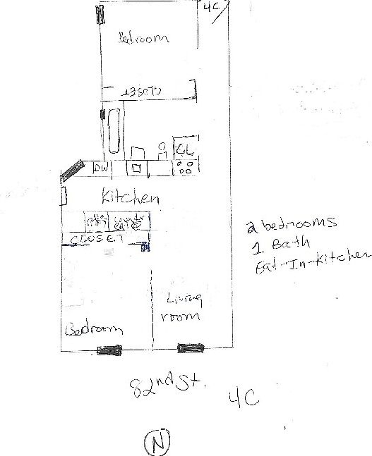 2nd image of 80 W 82nd St APT 4C