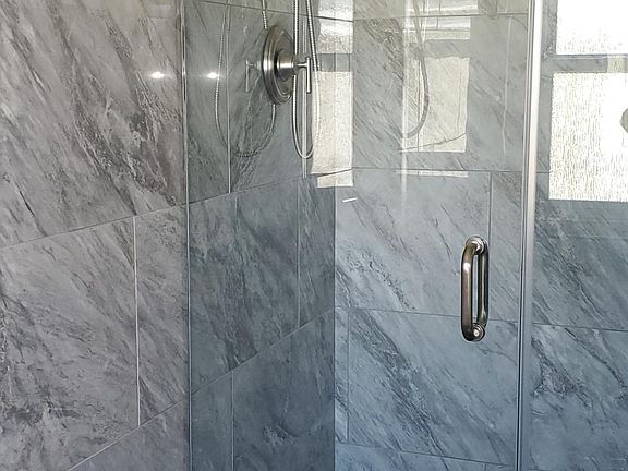 Shower in Master Bathroom.