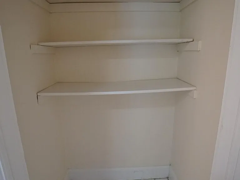 upstairs bathroom closet