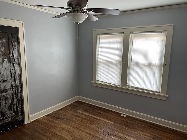1st floor bedroom. Hardwood floors in bedrooms and throughout home.
