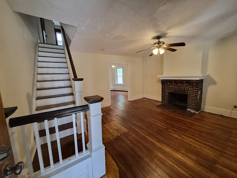Living room from front door