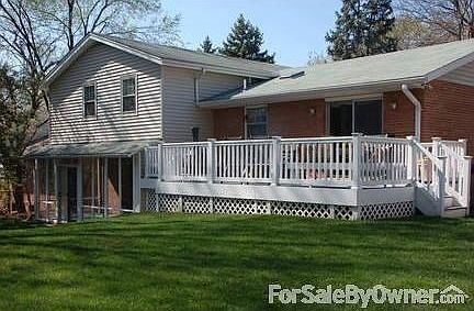 Backyard
						:
						Great composite deck for backyard entertaining and deep fenced yard.