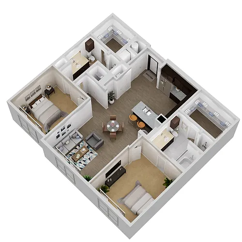 Floor plan B8