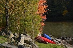 Quiet paddle on the lake?