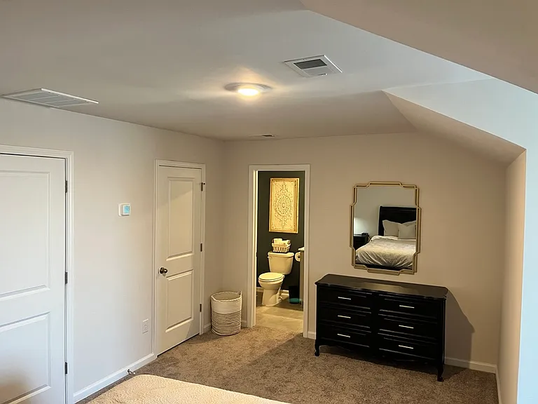 upstairs guest room