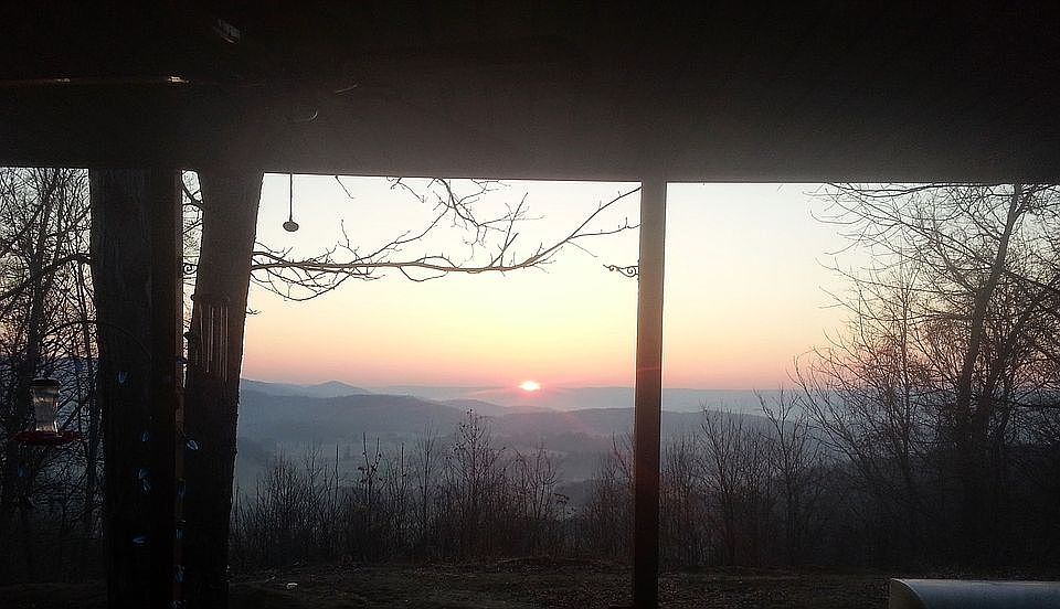 Sunrise from Property..