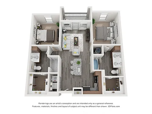 Floor plan B1