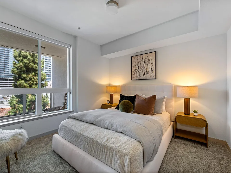 Spacious Bedroom at G12 Apartments in Los Angeles, CA 90015