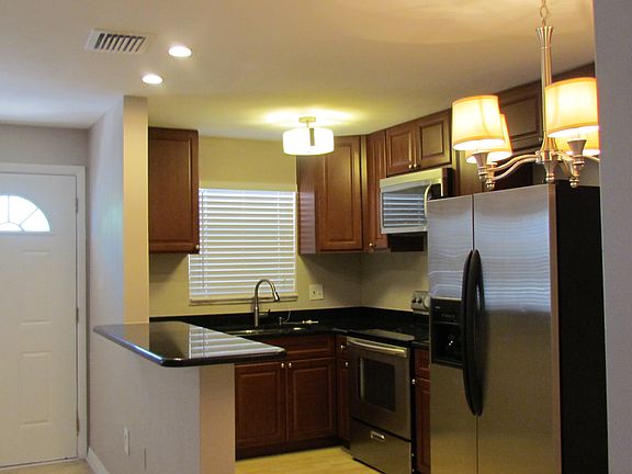Kitchen with stainless appliances