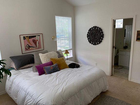 Master bedroom with private master bath