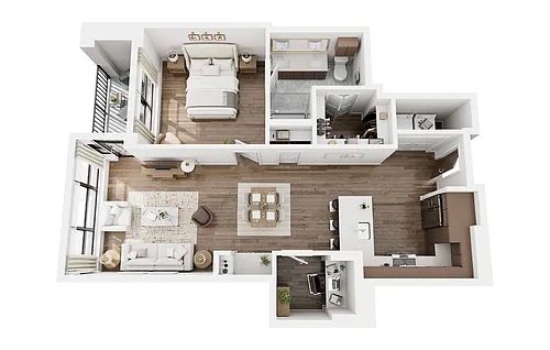 Floor plan A10