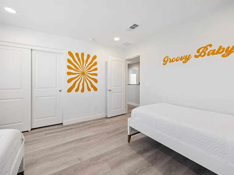 Bedroom 3 features a large reach-in closet!