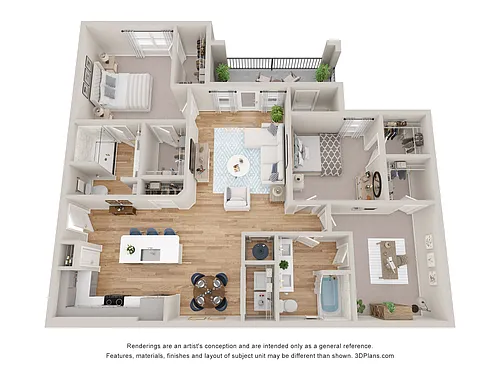 Floor plan B5 Den