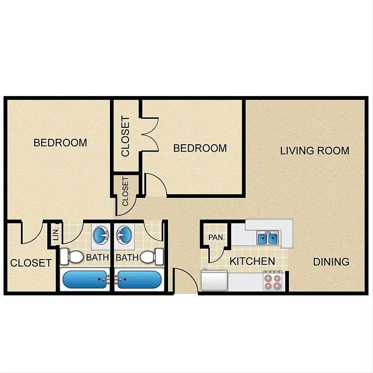 Floor plan B3