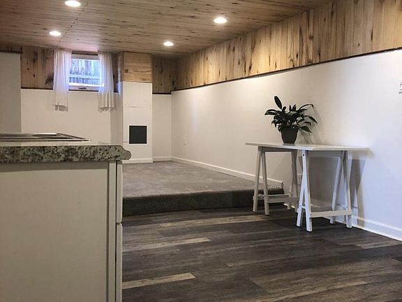 View from kitchen to living area.