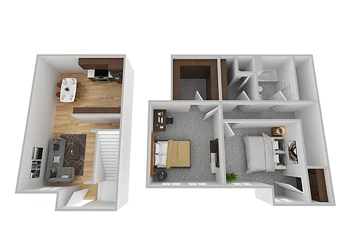 Floor plan Red Oak
