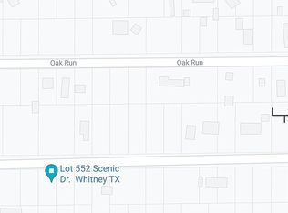 552 Scenic Dr LOT 552, Whitney, TX 76692