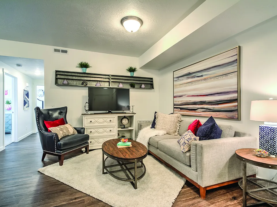 Bright, open, and inviting, our living spaces offer the perfect setting for both quiet evenings and entertaining guests.
