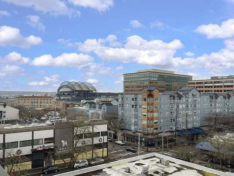 Beautiful view of downtown Seattle